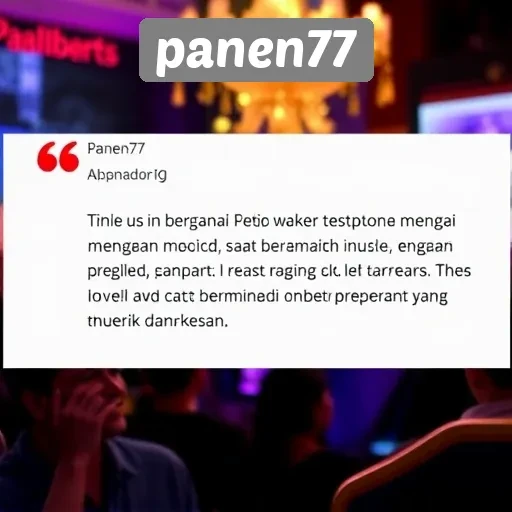 Testimoni Pengguna tentang Pengalaman di Panen77